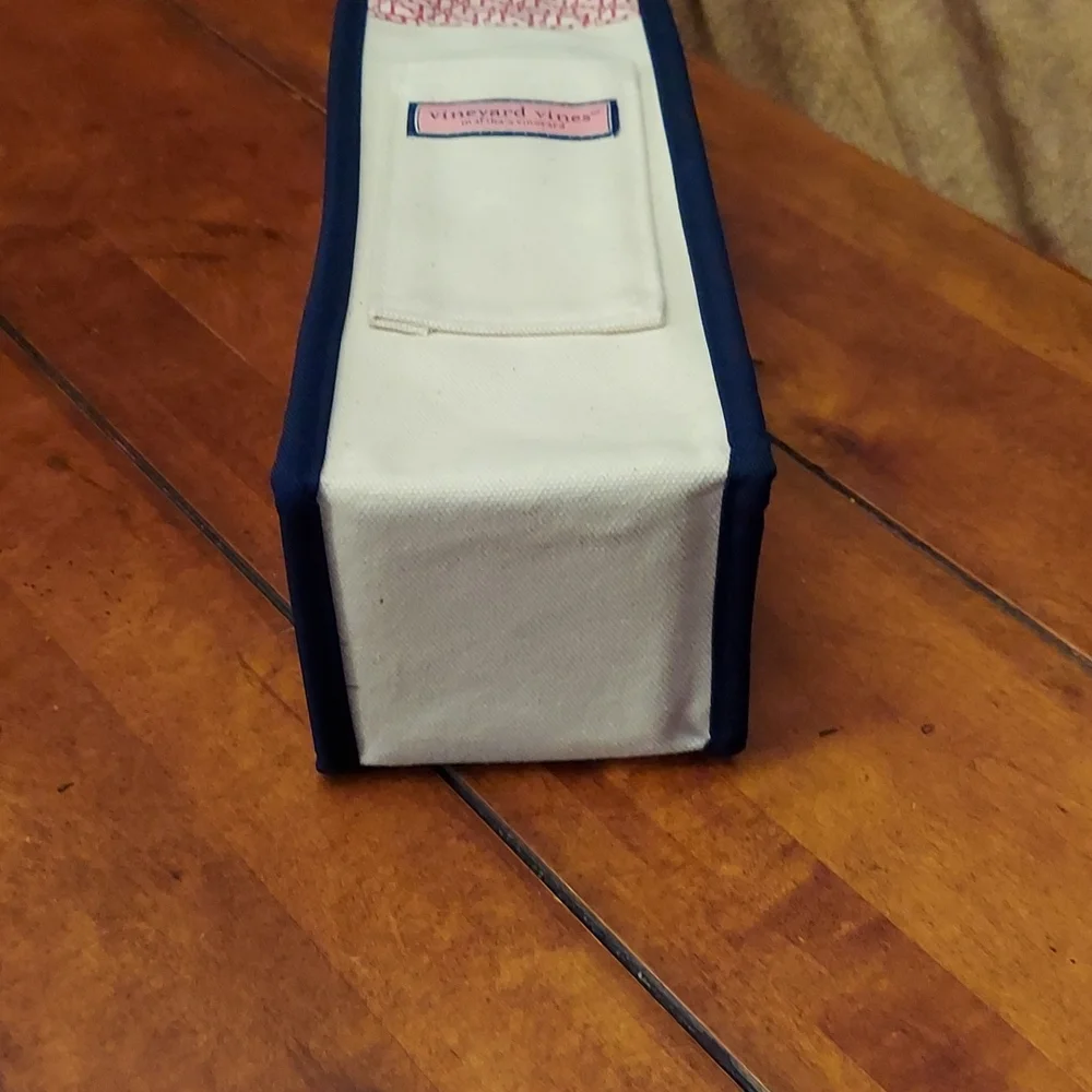 NEW | VINYARD VINES | MARTHA'S VINYARD | CANVAS WINE TOTE